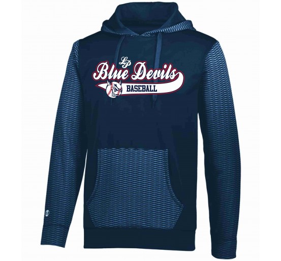 LP Blue Devils Baseball "Range" Hooded Sweatshirt